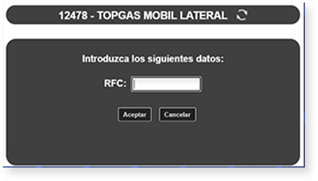 Paso 2 de facturación