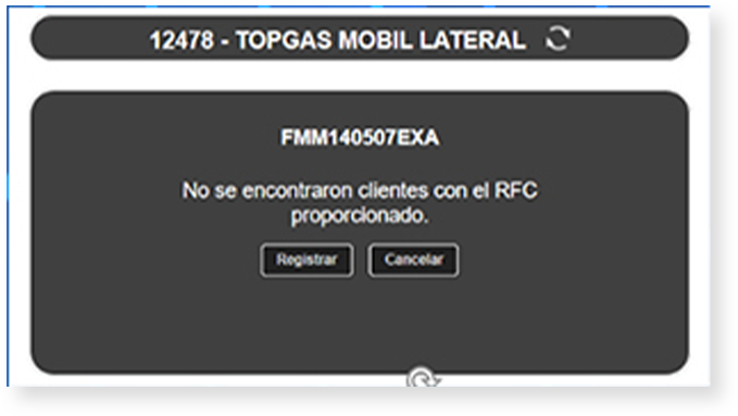 Paso 3 de facturación